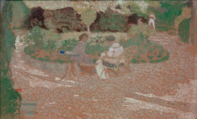 In the Garden by Edouard Vuillard