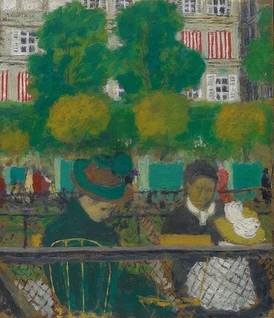 Les Tuileries. 1897-1900 by Edouard Vuillard