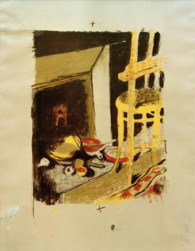 The Hearth by Edouard Vuillard