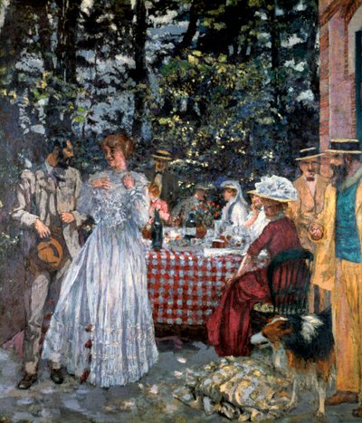 Lunch at Vasouy, 1901 by Edouard Vuillard