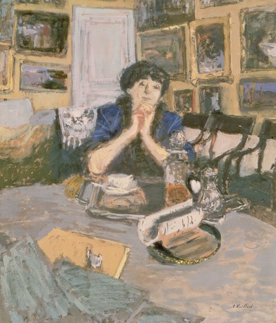 Madame Hessel with a Shawl by Edouard Vuillard