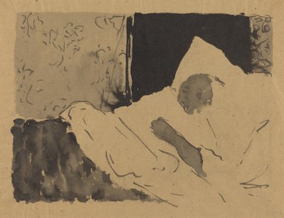 Madame V. Sleeping by Edouard Vuillard