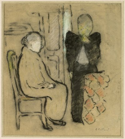Mother and Daughter, c.1892 by Edouard Vuillard