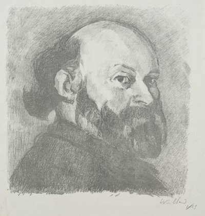 Paul Cézanne by Edouard Vuillard