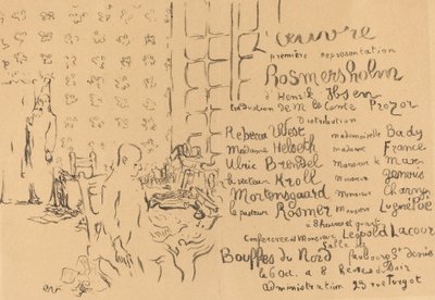 Rosmersholm by Edouard Vuillard