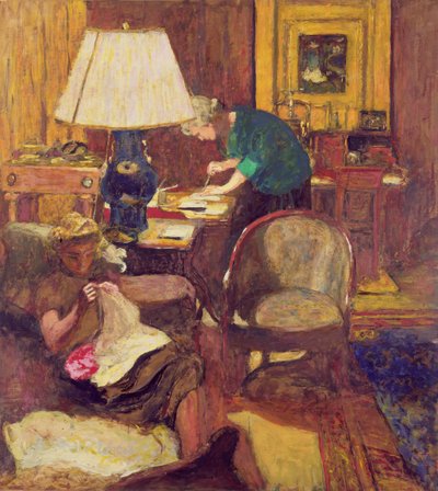 The Book Maker by Edouard Vuillard