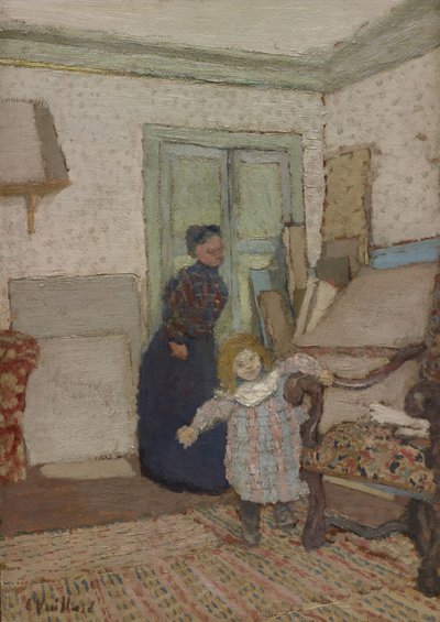 The First Steps by Edouard Vuillard
