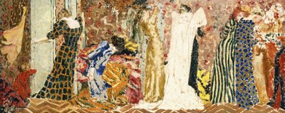 The Sewing Workshop I by Edouard Vuillard