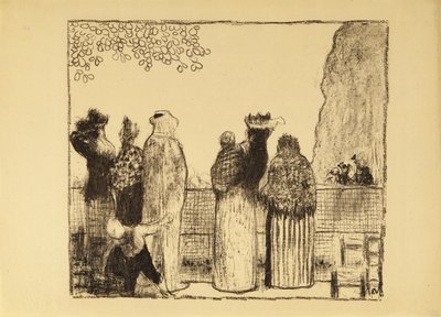 The Tuileries, 1895 by Edouard Vuillard