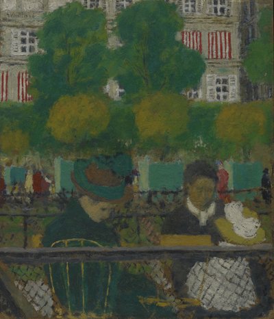 The Tuileries Gardens, Paris by Edouard Vuillard