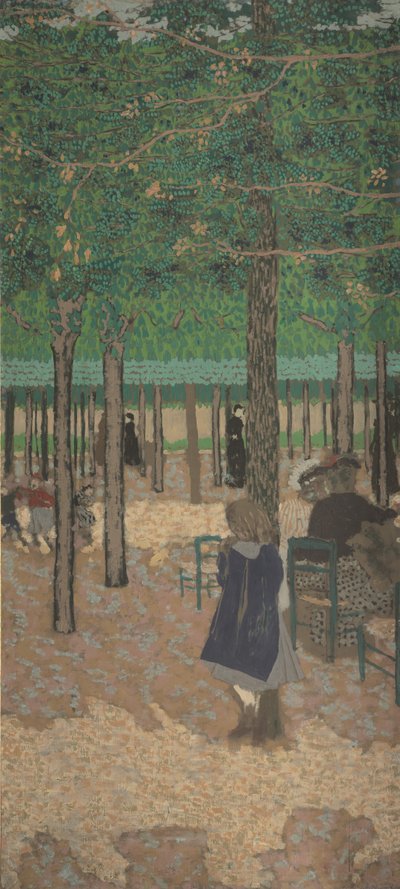 Under the Trees, 1894 by Edouard Vuillard