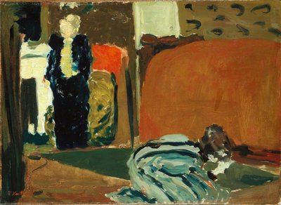 Woman looking under the Bed by Edouard Vuillard