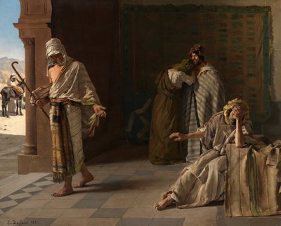 The Departure of the Prodigal Son by Edouard de Jans