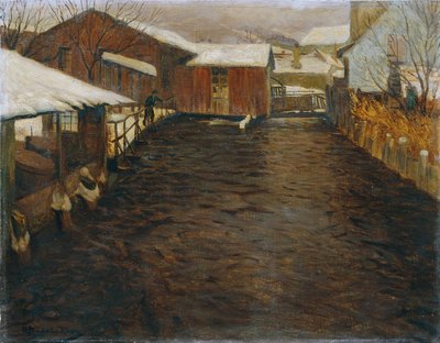 Winter by Eduard Ameseder