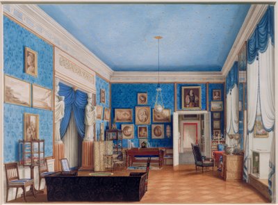 Berlin Palace, Bedroom by Eduard Gärtner