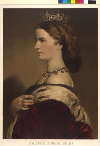 Empress of Austria Elisabeth by Eduard Kaiser
