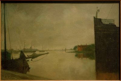 The Port of Amsterdam by Eduard Karsen