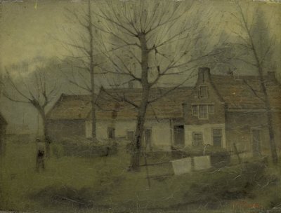 Houses in a Village by Eduard Karsen