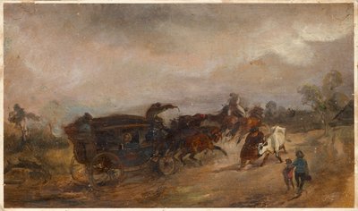 The Stagecoach by Eduard Ritter