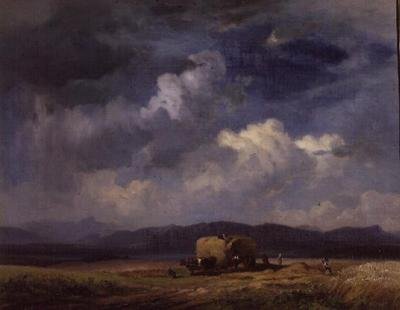 Carrying Corn by Eduard Schleich