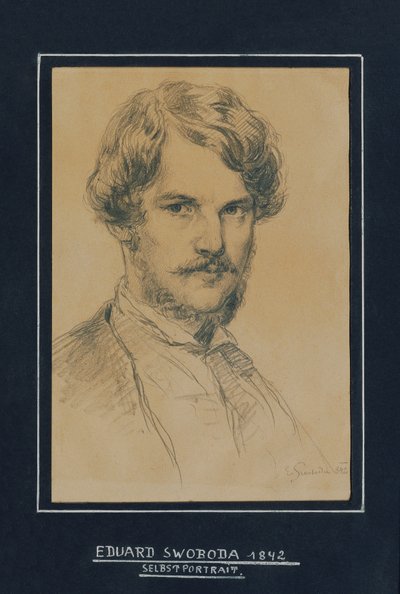 Self-Portrait by Eduard Swoboda