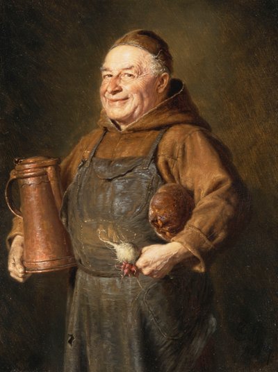 Before Vespers by Eduard von Grutzner