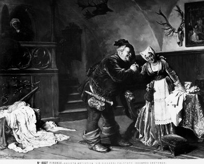 Sir John Falstaff, 1876 by Eduard von Grutzner