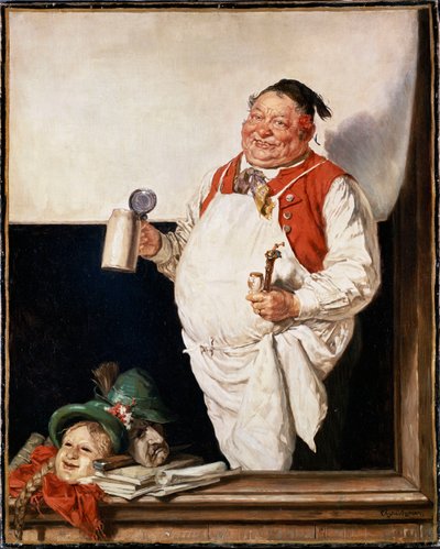 The Innkeeper by Eduard von Grutzner