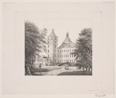 Vallø Seen from the Garden by Edvard Fortling