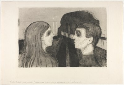 Attraction II by Edvard Munch