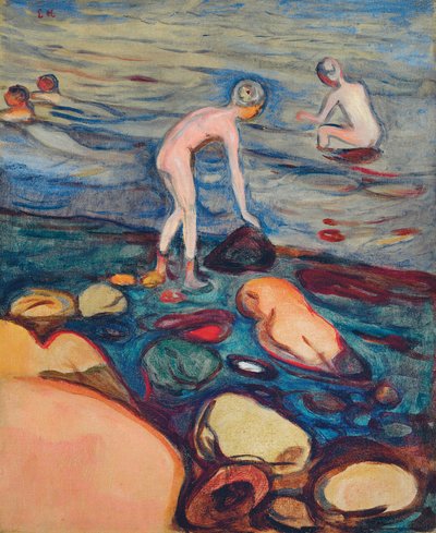 Bathers by Edvard Munch