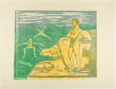 Boys Bathing by Edvard Munch