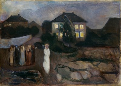 The Storm. 1893 by Edvard Munch
