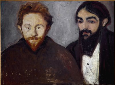 Double Portrait by Edvard Munch