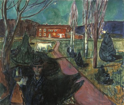 Evening Mood by Edvard Munch