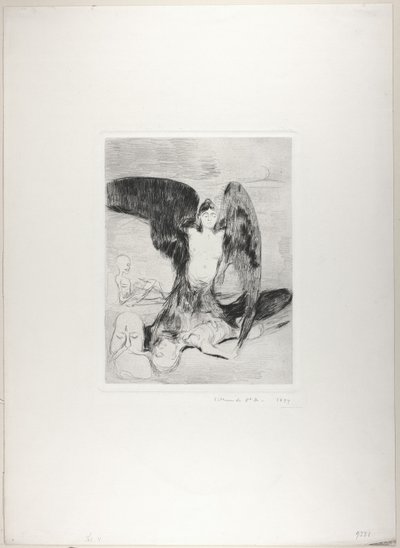 Harpy by Edvard Munch
