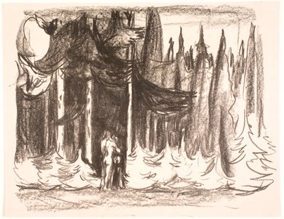 In the Forest by Edvard Munch