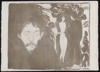 Jealousy by Edvard Munch