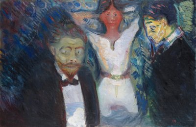 Jealousy by Edvard Munch