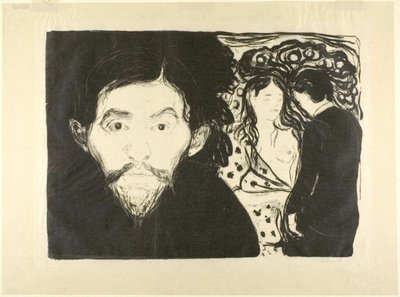 Jealousy I by Edvard Munch