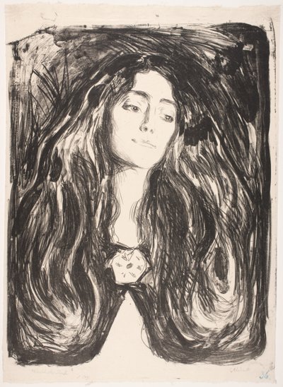 Madonna by Edvard Munch