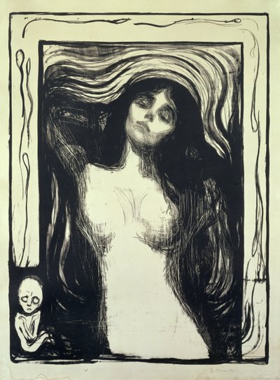 Madonna, Loving Woman by Edvard Munch