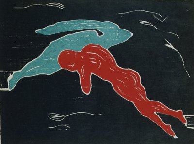 Meeting in Space by Edvard Munch