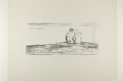 Moonrise by Edvard Munch