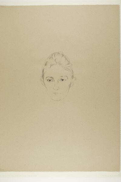 Mrs. Marie Linde by Edvard Munch