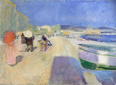 Promenade des Anglais by Edvard Munch