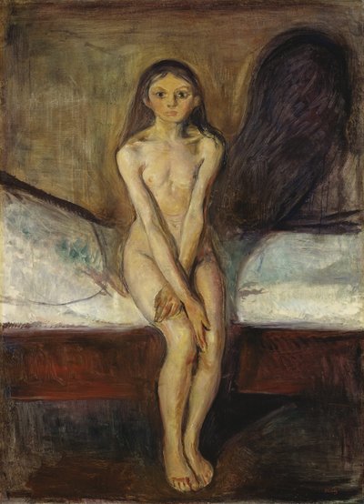 Puberty by Edvard Munch