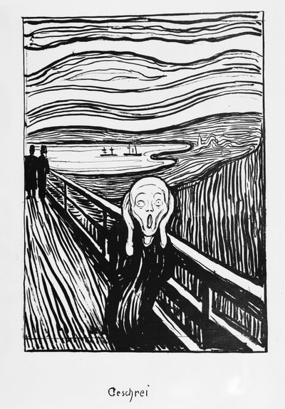 The Scream by Edvard Munch