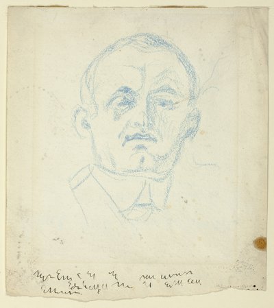 Self-Portrait by Edvard Munch