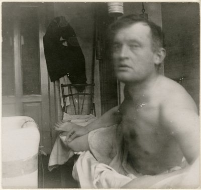 Self-Portrait “à la Marat” by Edvard Munch